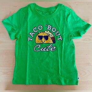 GAP Bright Green Taco Graphic Tee